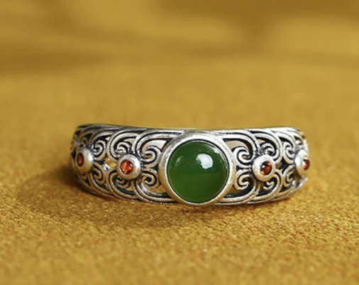 Classic Women's Sterling Silver Ring