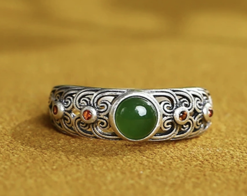 Classic Women's Sterling Silver Ring