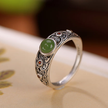 Classic Women's Sterling Silver Ring