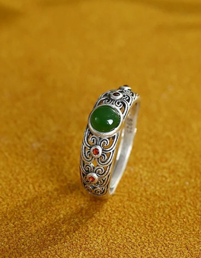 Classic Women's Sterling Silver Ring